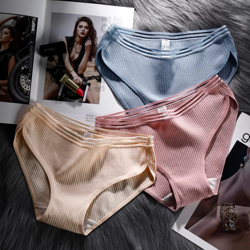 Шорты для йоги женские трусики хлопок сплошной Цвет сексуальное женское нижнее