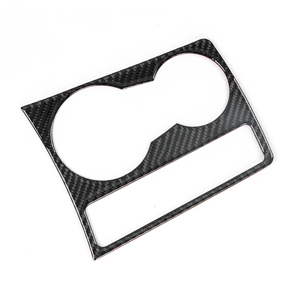 Автомобильный 3D держатель для стакана из углеродного волокна декоративная рамка