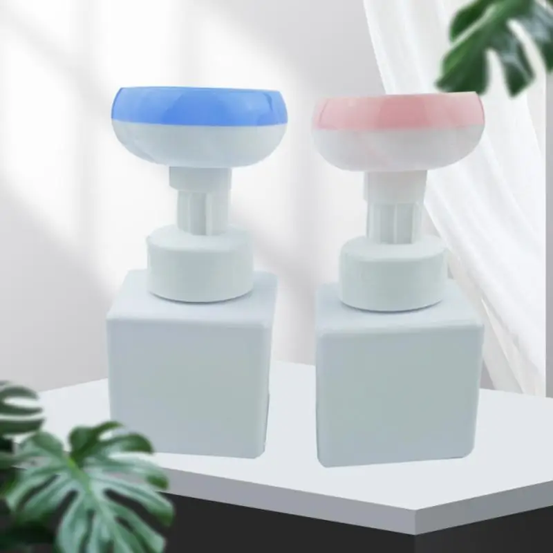 

250ml Liquid Soap Dispenser Flower Shape Foam Foaming Pump Lotions Refillable Bottle Liquid Distributor Shower Foam Pump Bottle