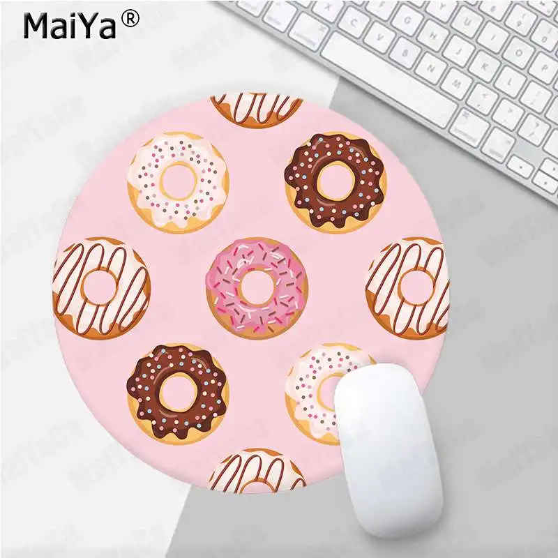 maiya delicious colorful donuts soft rubber professional gaming mouse pad computer gaming mousepad rug for pc laptop notebook free global shipping