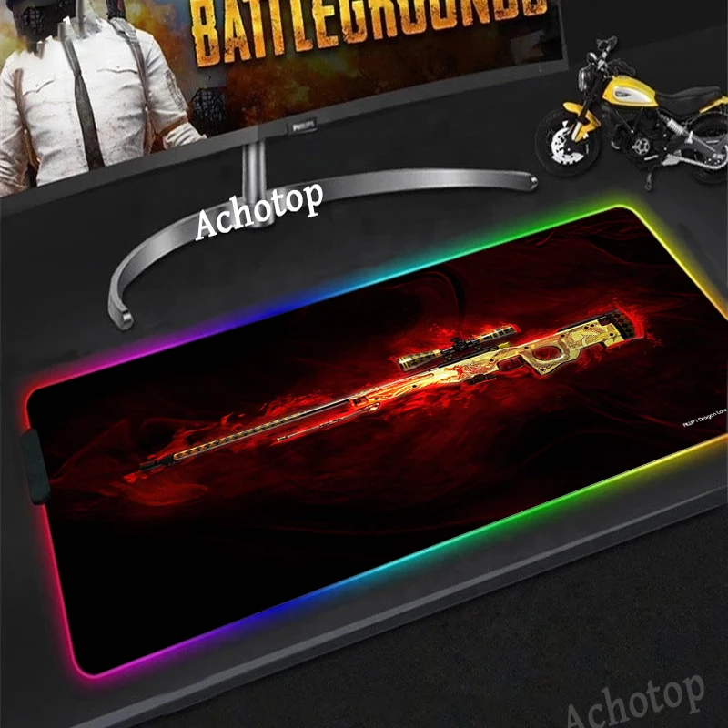 

Большой коврик для мыши RGB xxl, игровой коврик для мыши со светодиодной подсветкой, коврик для мыши Csgo, большой коврик для мыши, Настольный ков...
