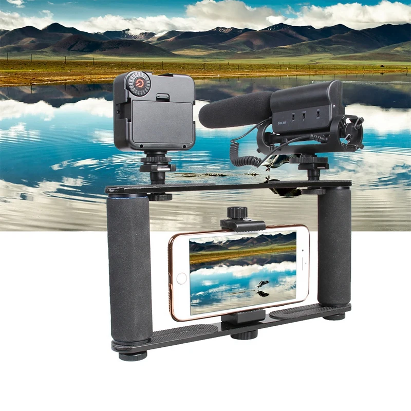 Lt-32 мобильный телефон ручной кронштейн камеры видео живой кролик клетка с