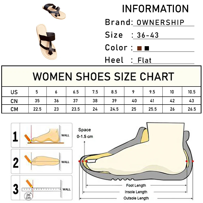 

Ladies PU leather Slippers 2021 Women Sewing Flip Flops Female Comfortable Summer Beach Flat Women's Casual Footwear Plus Size