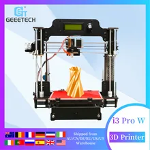 Geeetech 3D принтер Prusa I3 Pro W DIY Kit прочная полностью металлическая рама