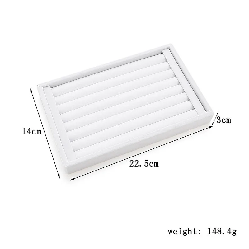 New Hot Ring Jewelry Pendant Velvet Display Organizer Tray Holder Earring Storage Case YAA99 | Украшения и аксессуары