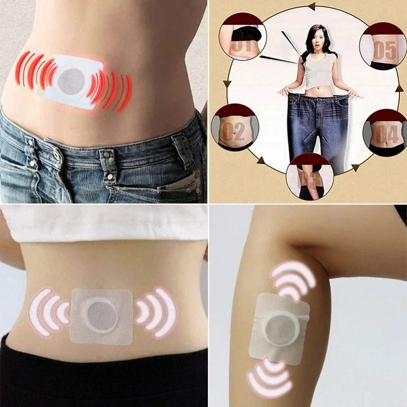 30pcs Slim Patch Stomach Fat Burning Navel Stick Slimming Lose Weight Burn Anti Cellulite Abdomen Parches Face Lift Tools | Красота и