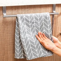 bathroom towel holder stainless steel towel rack kitchen door chest hanging holder home storage sundries storage shelf