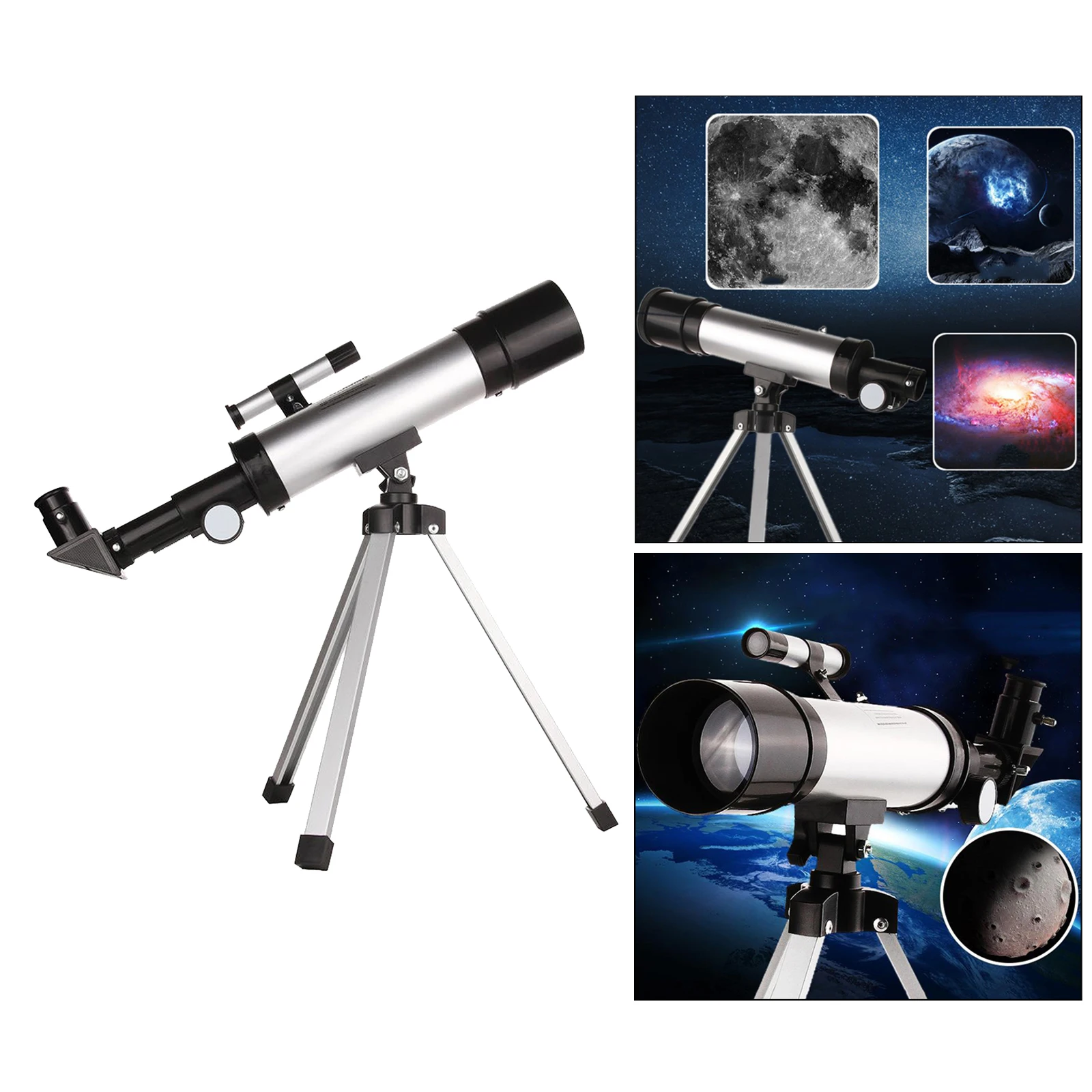 

Portable F36050 Astronomical Reflector Telescope With Tripod Monocular