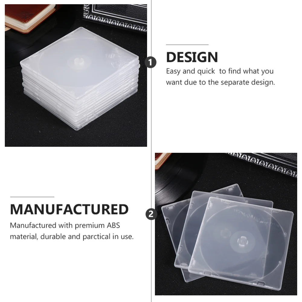 25 шт. Ультратонкий чехол для DVD посылка пакет компакт дисков портативный