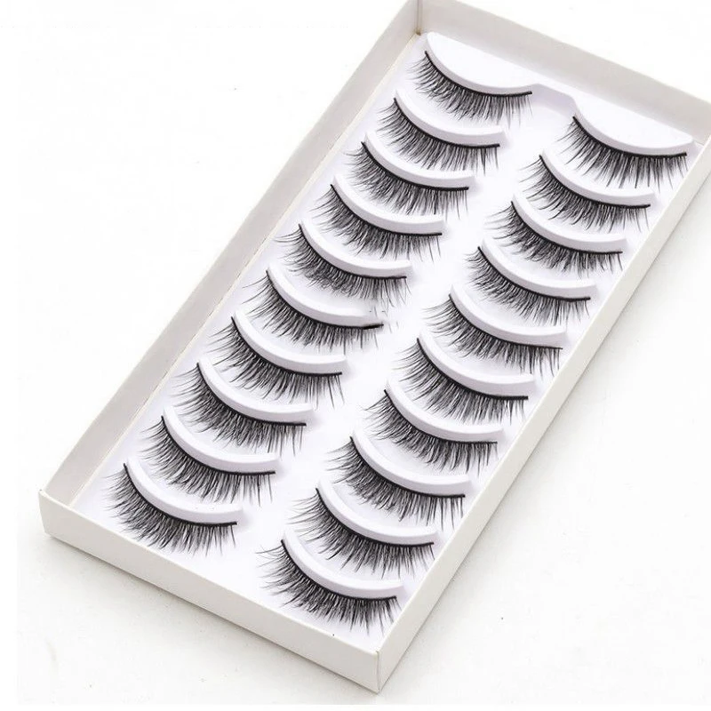 DEEP EYES 10 пар натуральные длинные реалистичные норковые ресницы ручной работы
