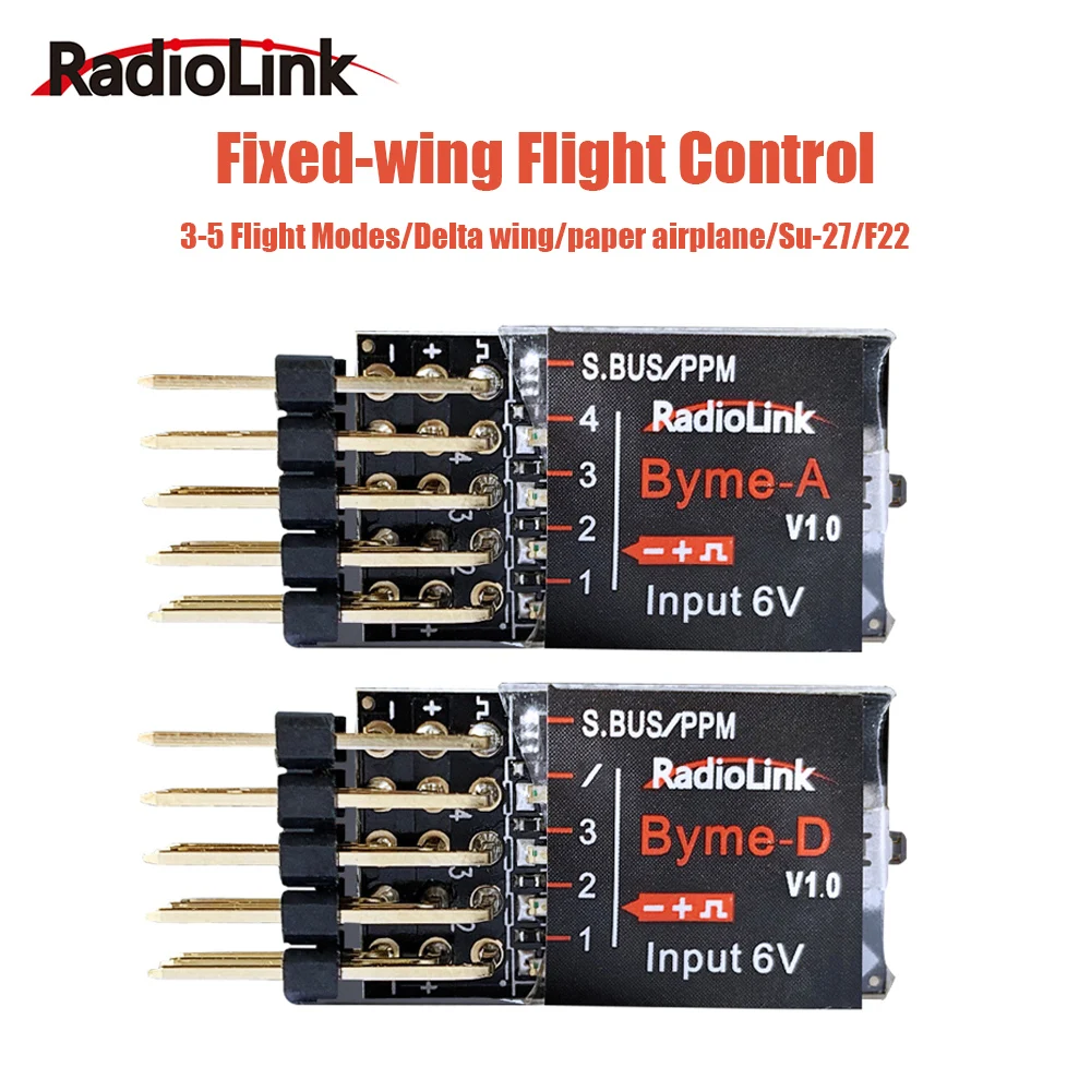 

Radiolink Fixed Wing Flight Control Gyroscope Self-stabilization Balance For Delta Wing Paper Airplane Su-27 F22 DIY accessories