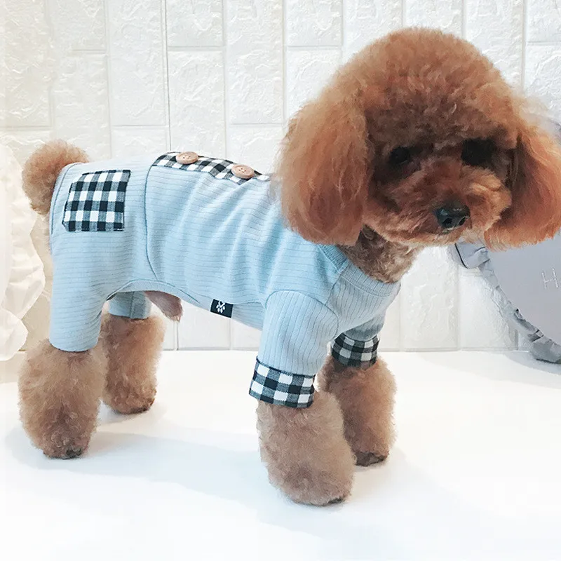

Warm Pets Jumpsuits Dog Clothes Four Feet Clothes Autumn And Winter Multi Colors S-xxl Sizes For Cat Four Feet Puppy Wearing