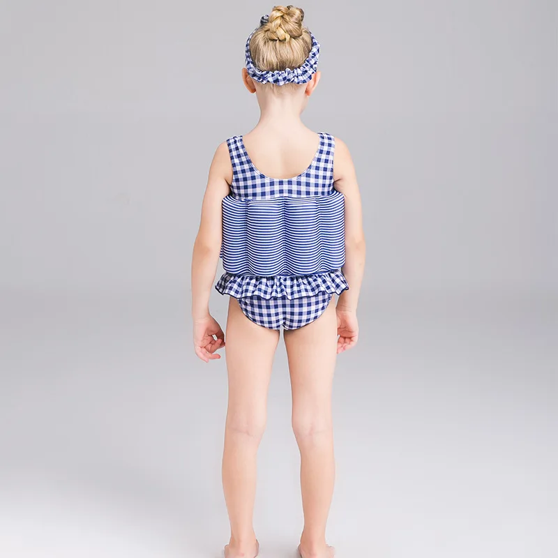 Floating Swimming Suit with Buoyancy Sticks Detachable Training Bathing Swimsuit Infant Swimwear for Girls | Спорт и развлечения