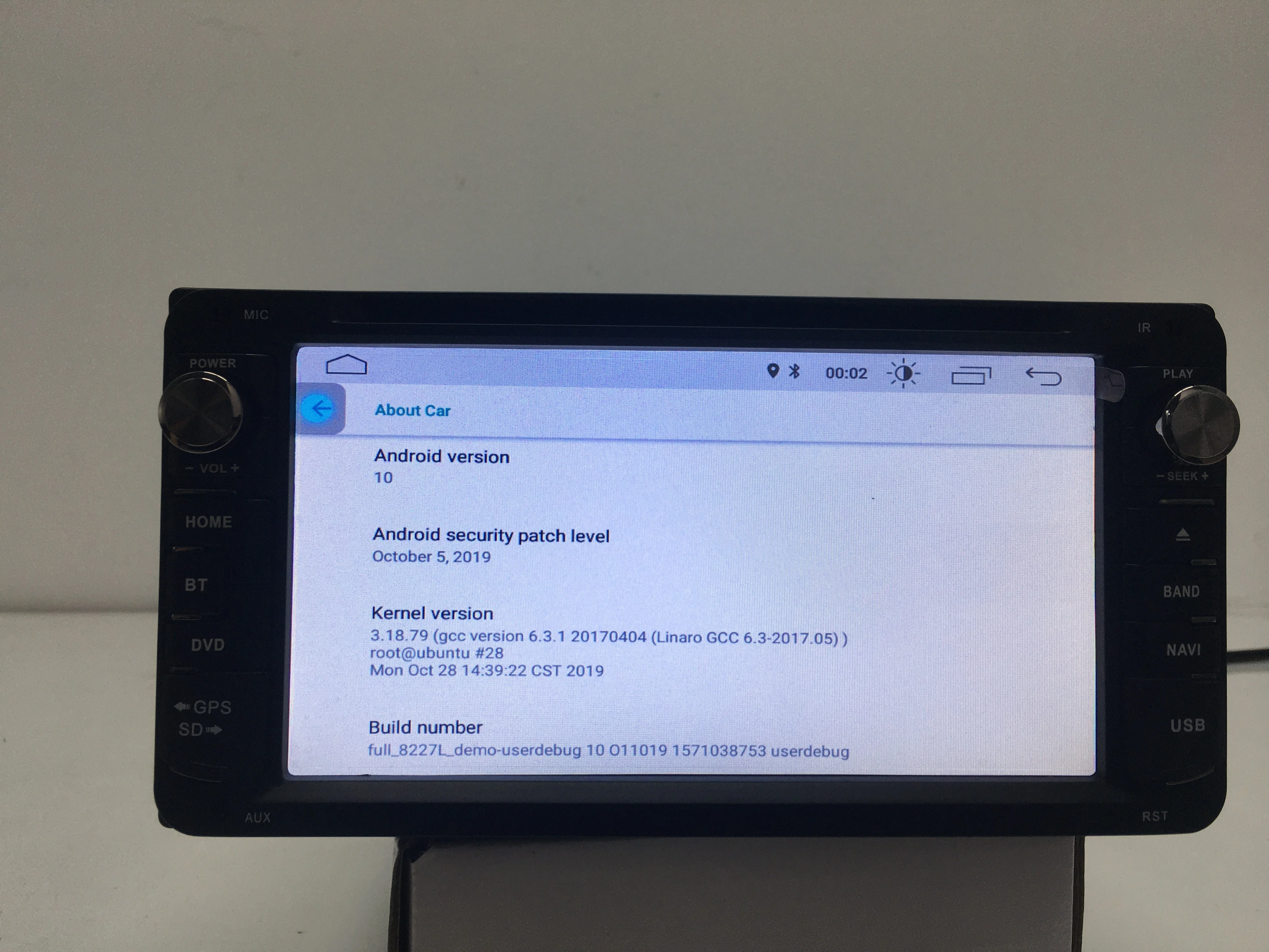 Универсальная автомобильная стереосистема 6 95 дюйма с TPMS для автомобилей android 10 2
