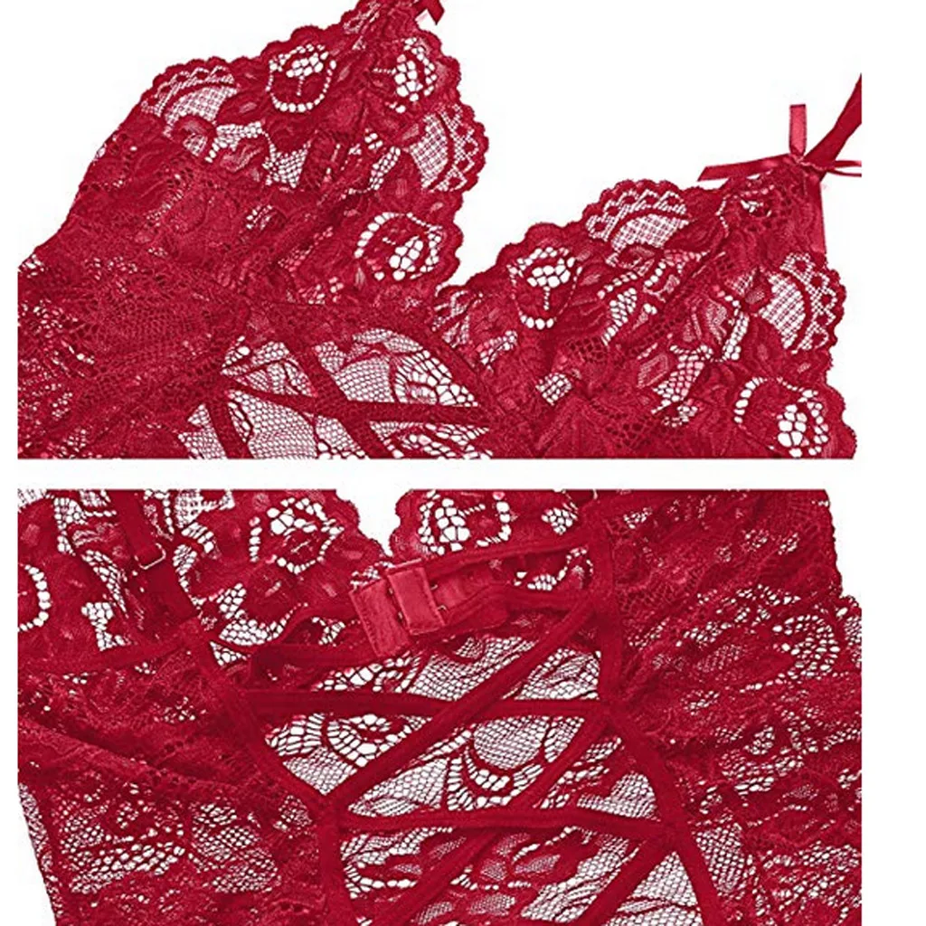 

Babydoll Erotic Sexy Lingerie Womens Lace Perspective Sexy Underwear Lenceria Mujer Plus Size S-2XL Porno Langerie Sexy Costumes