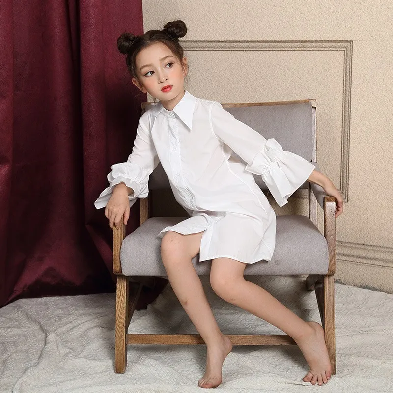 Платье для мамы и дочки школьная одежда рубашки платья с длинными рукавами