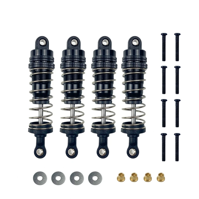

for MN86S MN86 MN86KS MN86K MN G500 Metal Pull Rod Steering Link Rod Shock Absorber Set 1/12 RC Car Upgrade Parts