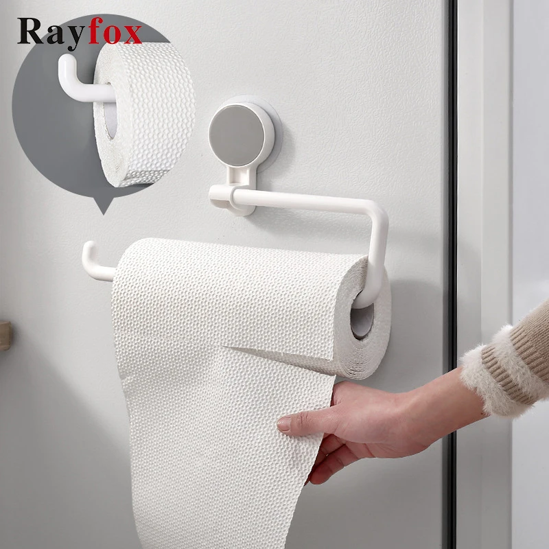 Kitchen Organizer Paper Tissue Holder Sticke Rack Roll For Bathroom Napkin Towel Shelf Eco-friendly Hooks | Дом и сад