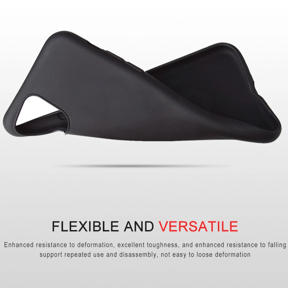 Для iPhone 11 Pro Цветной силиконовый матовый чехол для Max Candy мягкий ТПУ задняя крышка