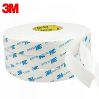 3metersroll 3m strong mounting tape double sided sticker foam pad adhesive tape white thickness 1mm