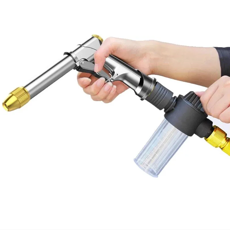 Новый высококачественный растяжимый шланг для сада Магический гибкий насадка для автомобильной мойки пены и воды.