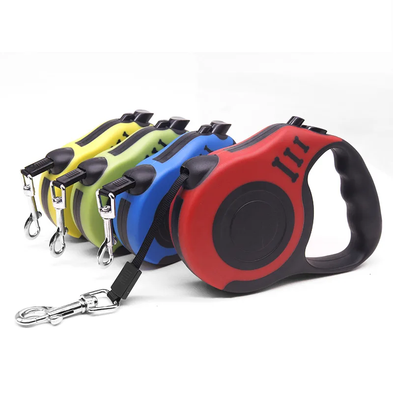 

3/5M Dog Leash Durable Leash Automatic Retractable Walking Running Leads Dog Cat Leashes Extending Dogs Pet Products