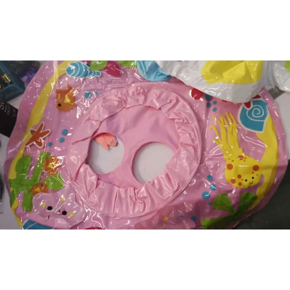 

1pc Cartoon Useful Creative Inflatable Swimming Laps Float Seat Boat Swim Ring for Child