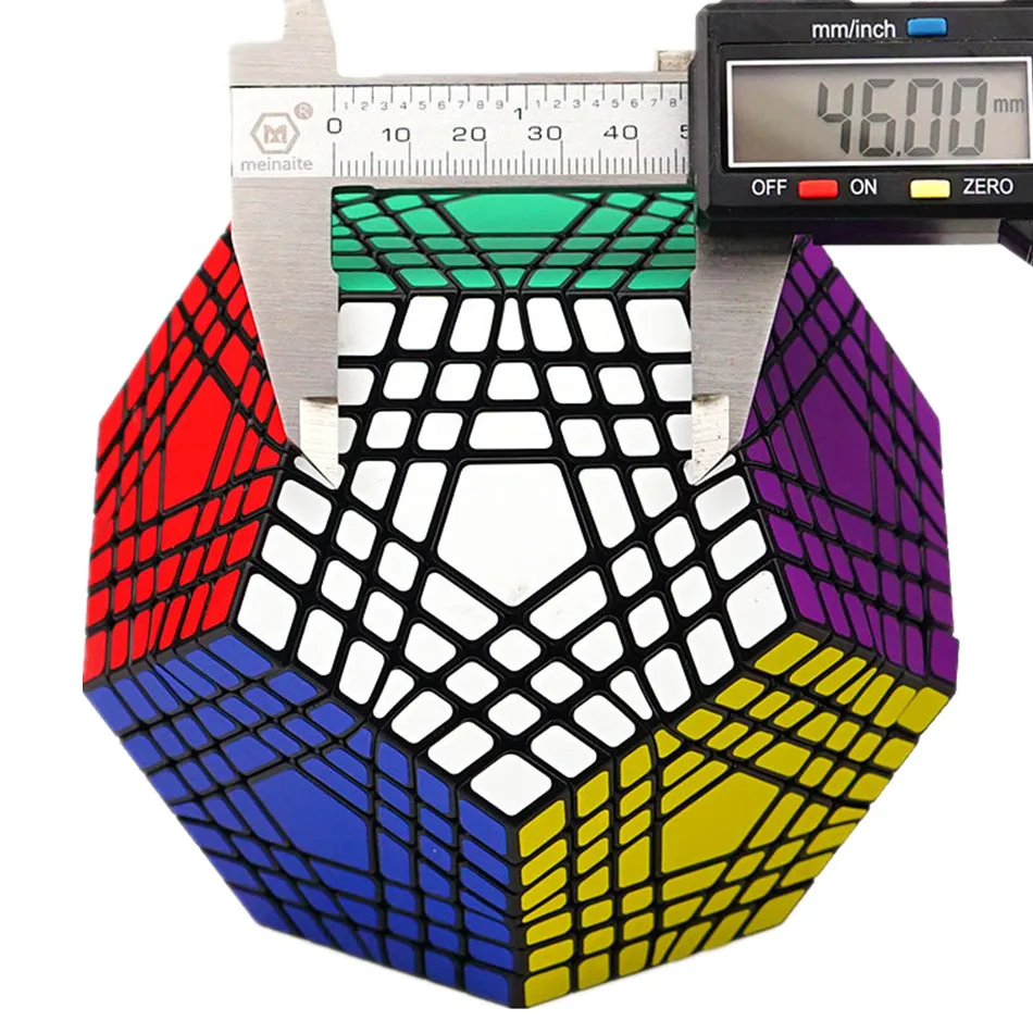 Кубик Рубика ShengShou Teraminx Cube 7x7 Wumofang 7x7x7 Magic Профессиональный 7 слоев додекаэдра Megaminx