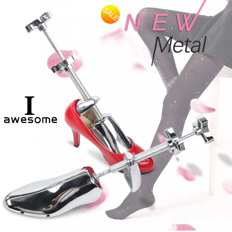 New Expandable Shoes Aluminum Vintage Metal Men Women Shoe Expander Stretcher Shoe Shapes Adjustable Shoes Tree Stretcher