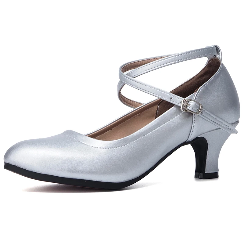 2020 New Arrival Latin Dance Shoes Tango Dancing Shoes Ballroom Shoes Rubber/Suede Sole Durable Comfortable Women Heels HROYL