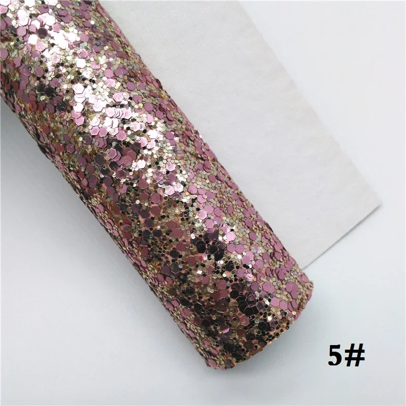 5 Блестящая ткань, 21X29 см, размер А4, плотная блестящая кожа, искусственная ткань из искусственной кожи, виниловая ткань для бантов, GM460A - Цвет: 5