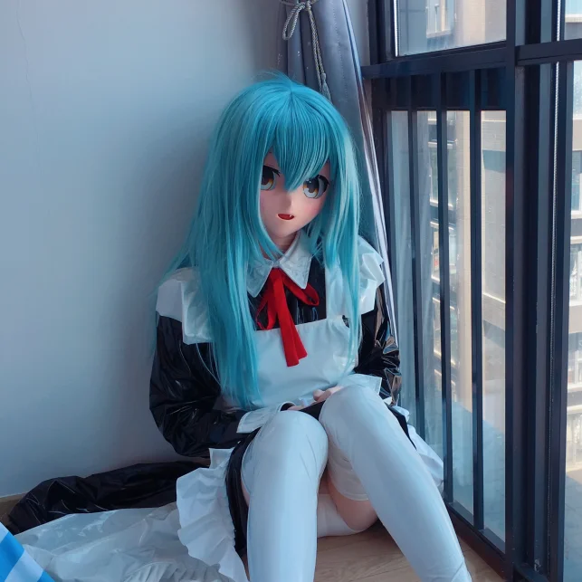 (KGM 023) японская маска кигуруми кукла Трансвестит ручная работа 3/4 головы японский