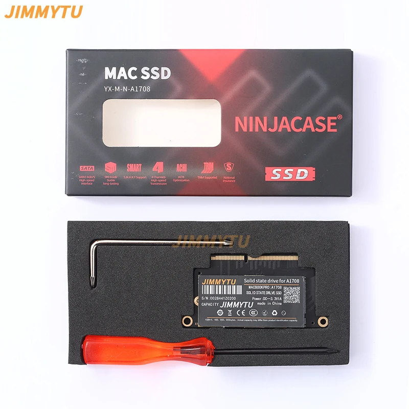 Новый ноутбук SSD A1708 256 ГБ для MacBook Pro Retina 13 3 дюйма ТБ конец 2016 Середина 2017 года EMC 3164