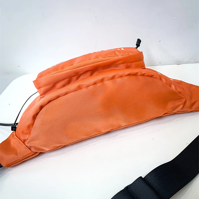 

Casual Small Waterproof Oxford Waist Belt Bag for Couples Letter Shoulder Chest Bag Fanny Pack Outdoor Sports Travel Phone Pouch