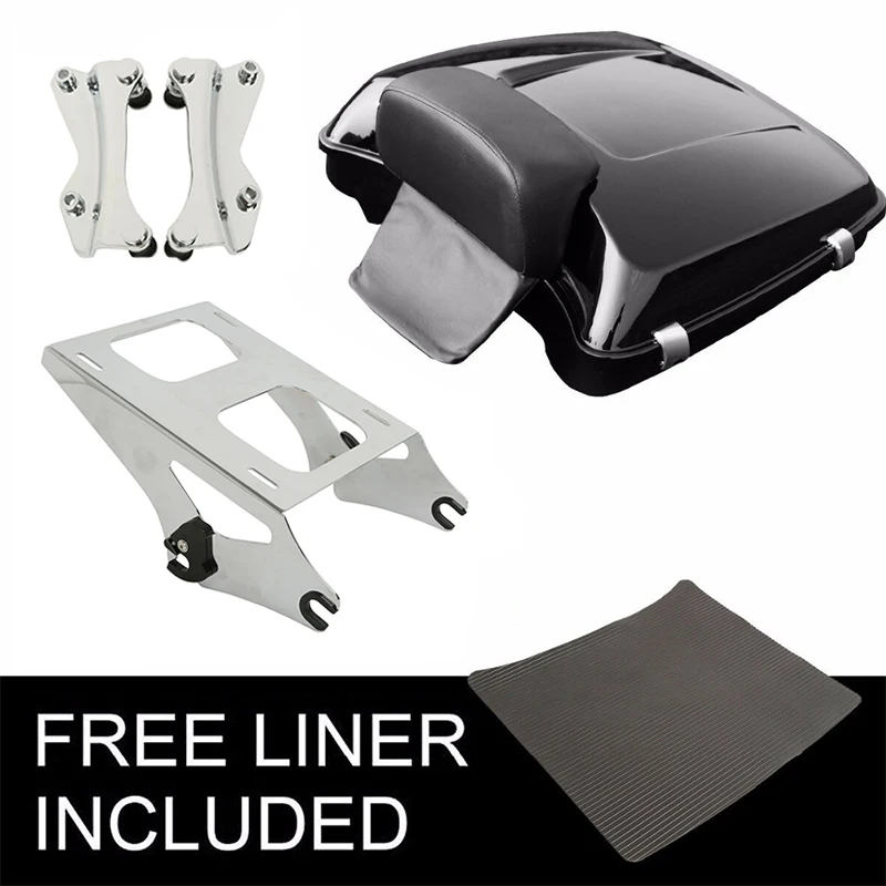 Бритвенный комплект для мотоцикла стойка спинки багажника стыковочный Harley Tour Pak