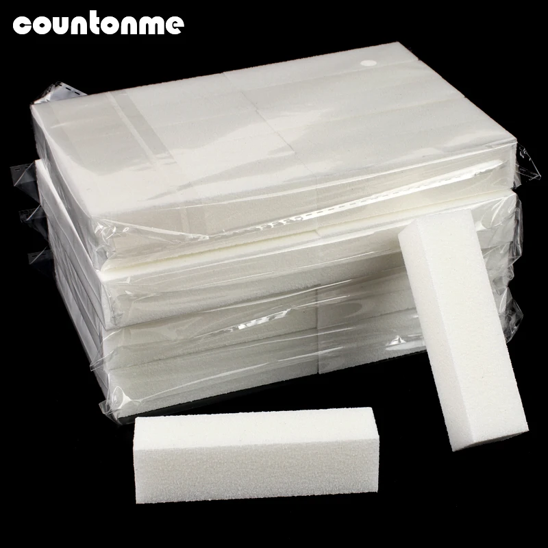 50 шт./лот, губка для шлифования ногтей, пилка для ногтей, полировка для УФ-геля, лак для ногтей, маникюрный педикюр, инструменты для маникюрного салона