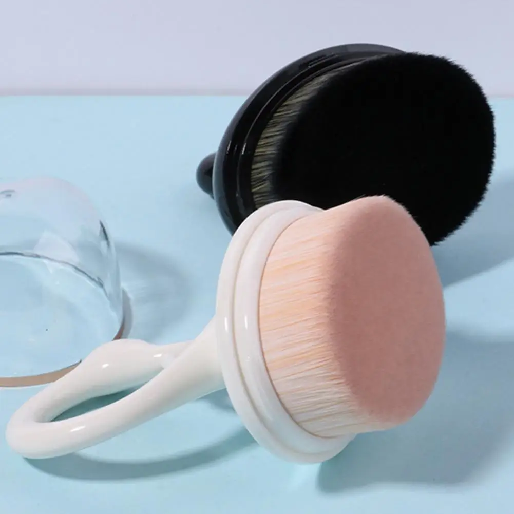 

Износостойкая Удобная Кисть для макияжа в виде маленького лебедя, безопасная Кисть для макияжа, легко держать в руке для девочек