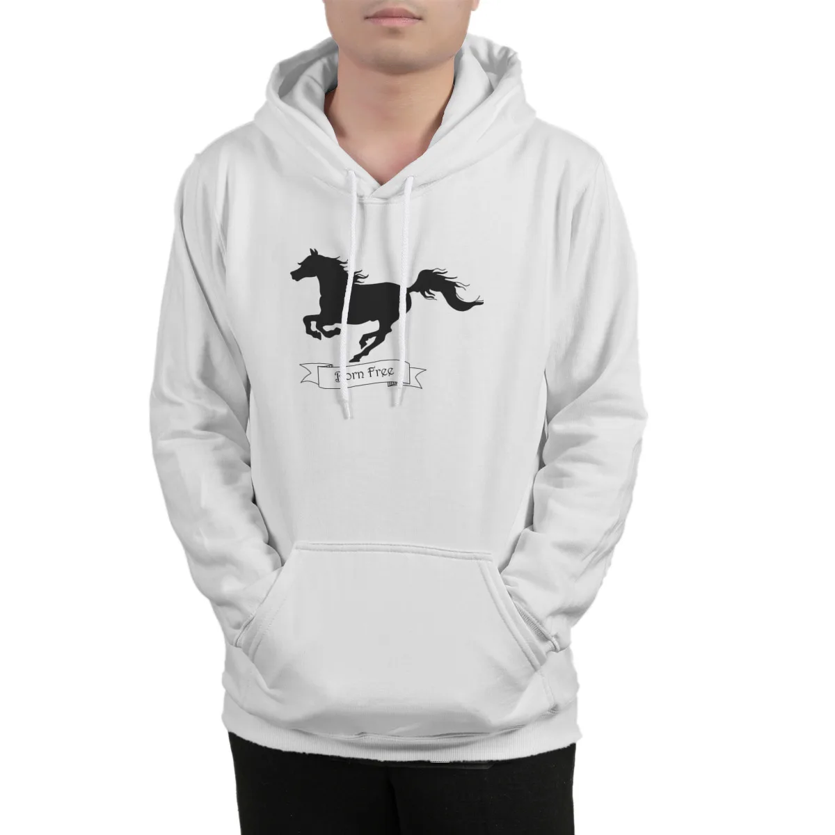 

Men's Hoodie Born FreePrint Kawaii Oversized Hip-Hop Spring Mens Clothes 37150