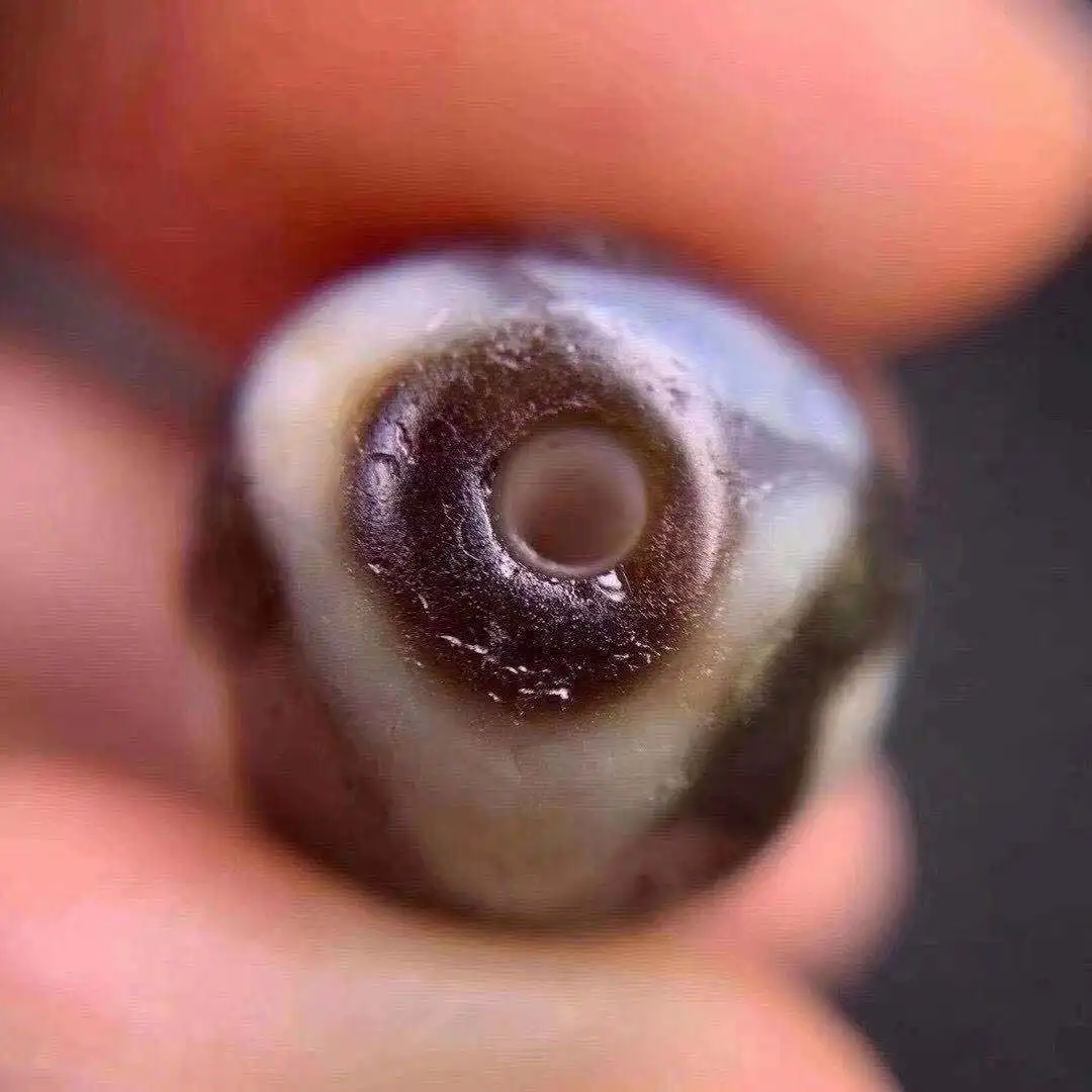 

27 pcs/lot wholesale Penetrating Daluozhu Horseshoe Dzi Dallow Totem Oval gemstone Natural agate jewelry Holiday gift DIY materi