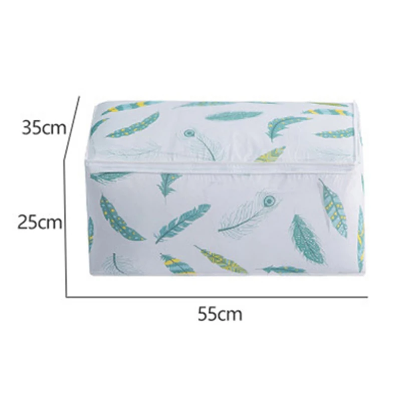 

Foldable Quilt Storage Bag Clothes Pillow Blanket Storage Bags Dampproof Sorting Organizer Waterproof Travel Luggage Organizer