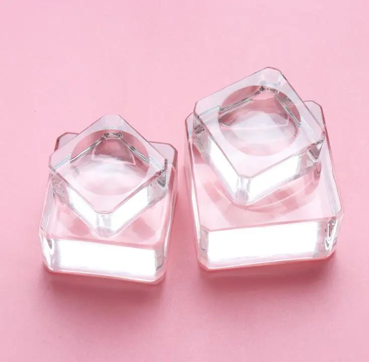 

Подставка для клея, квадратная, прозрачная, 4 размера, 200 шт.