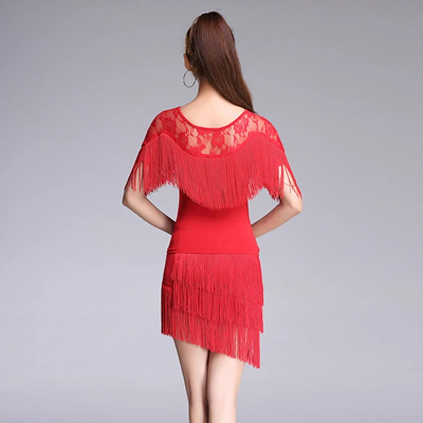 Винтажная блестящая Модная одежда с v-образным вырезом 1920-х блестками и бахромой