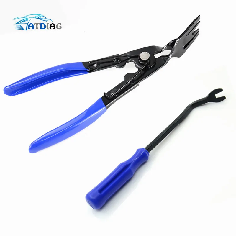 Портативный автомобильный радиоприемник панель двери зажим для панели отделка