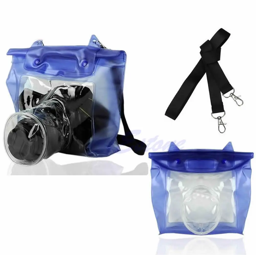 

DSLR SLR Camera Waterproof Underwater Housing Case Pouch Dry Bag for canon G2AC