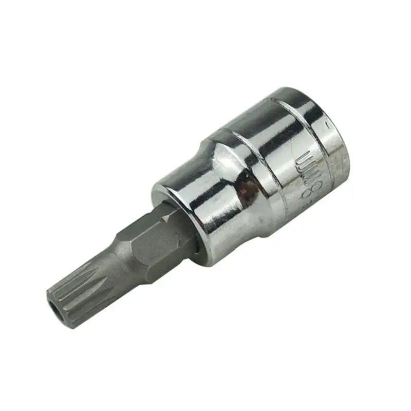 

10Pcs Twelve Angle Sleeve Set Torx Bits Screwdriver Socket Woodworking Drill Drilling Holes Tool