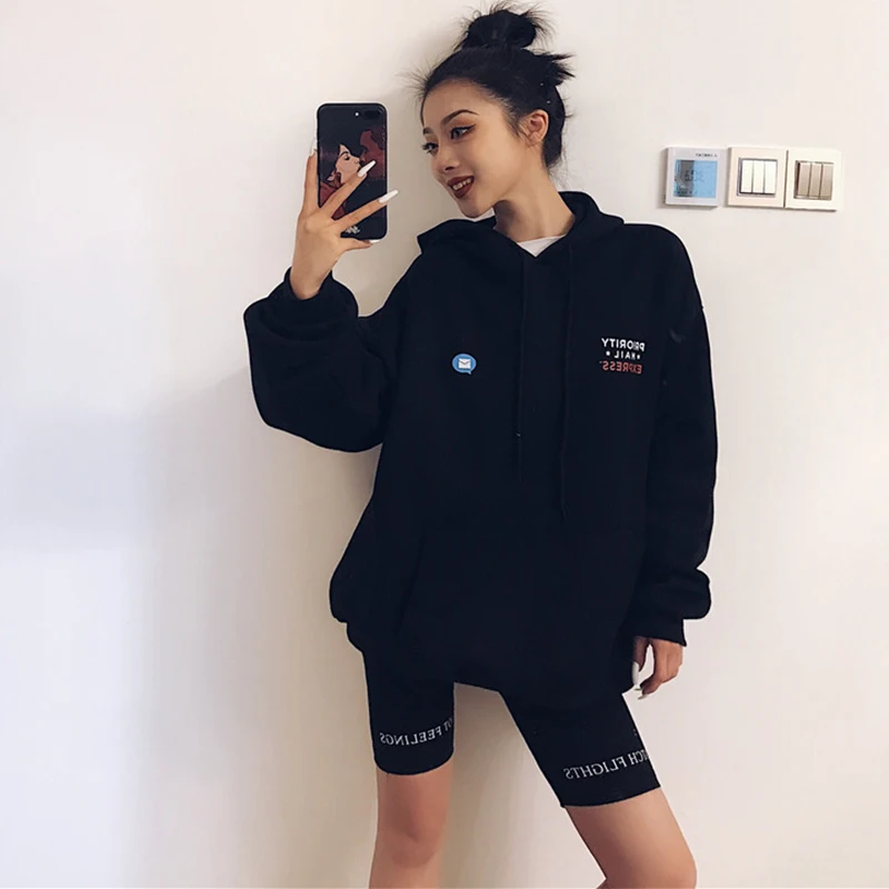 

High Waist 2019 Fashionshorts women sexy biker shorts fitness korean casual sexy short cotton black Athleisure Cycling Shorts