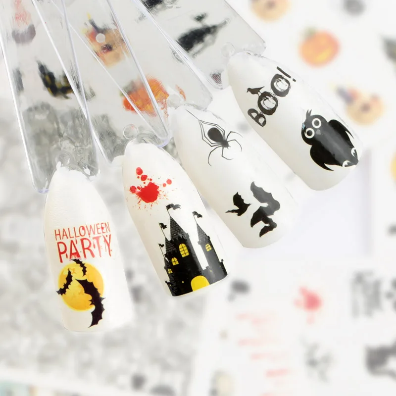 12 шт. переводные наклейки для ногтей летучая мышь | Дом и сад