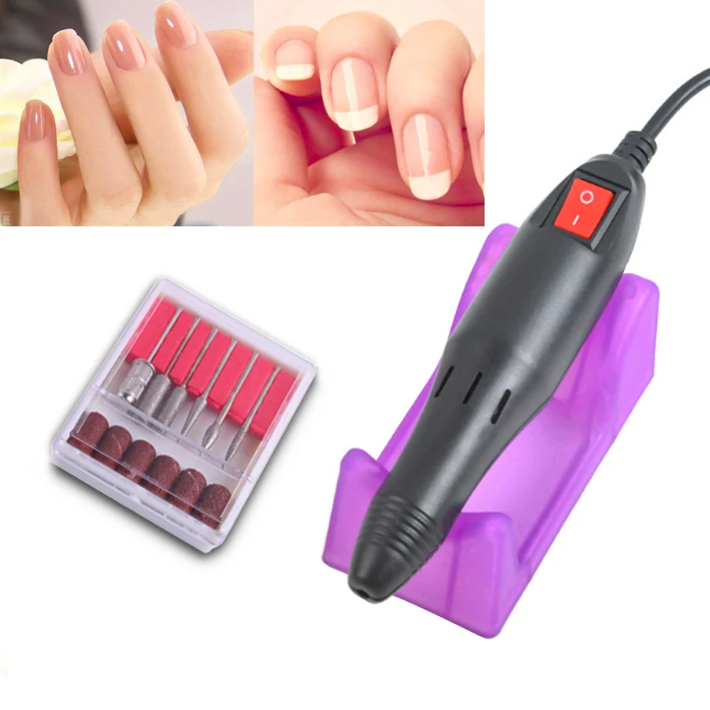 Электрические маникюрные дрели 20000 ОБ/мин аксессуары инструменты для педикюра