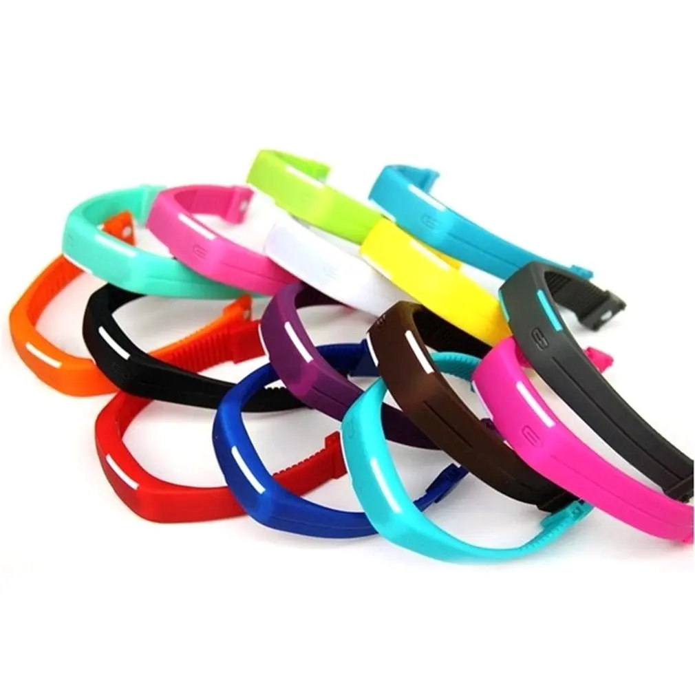 Детские спортивные часы Мульти Функция светодиодный Секундомер наручные