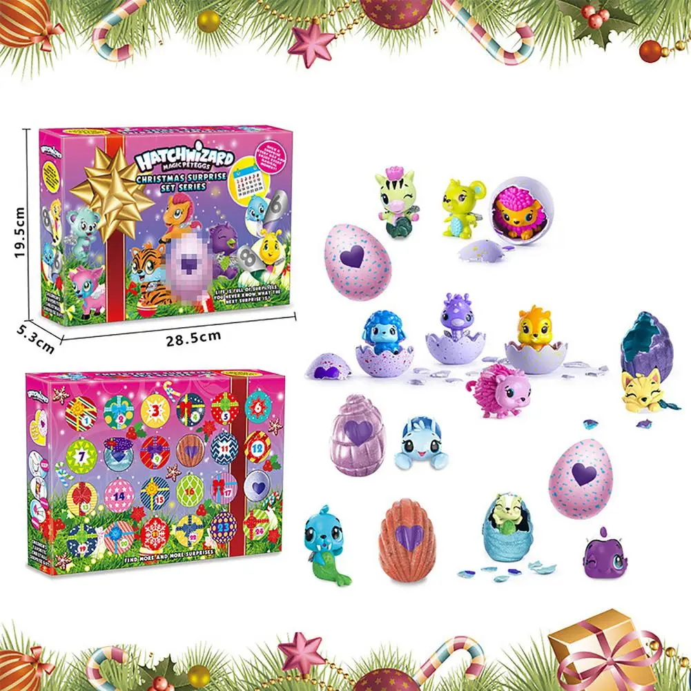 

Christmas Elf Egg Advent Calendartoy Box 24 Days New Year Countdown Blind Box Party Children Gift Home Decoration